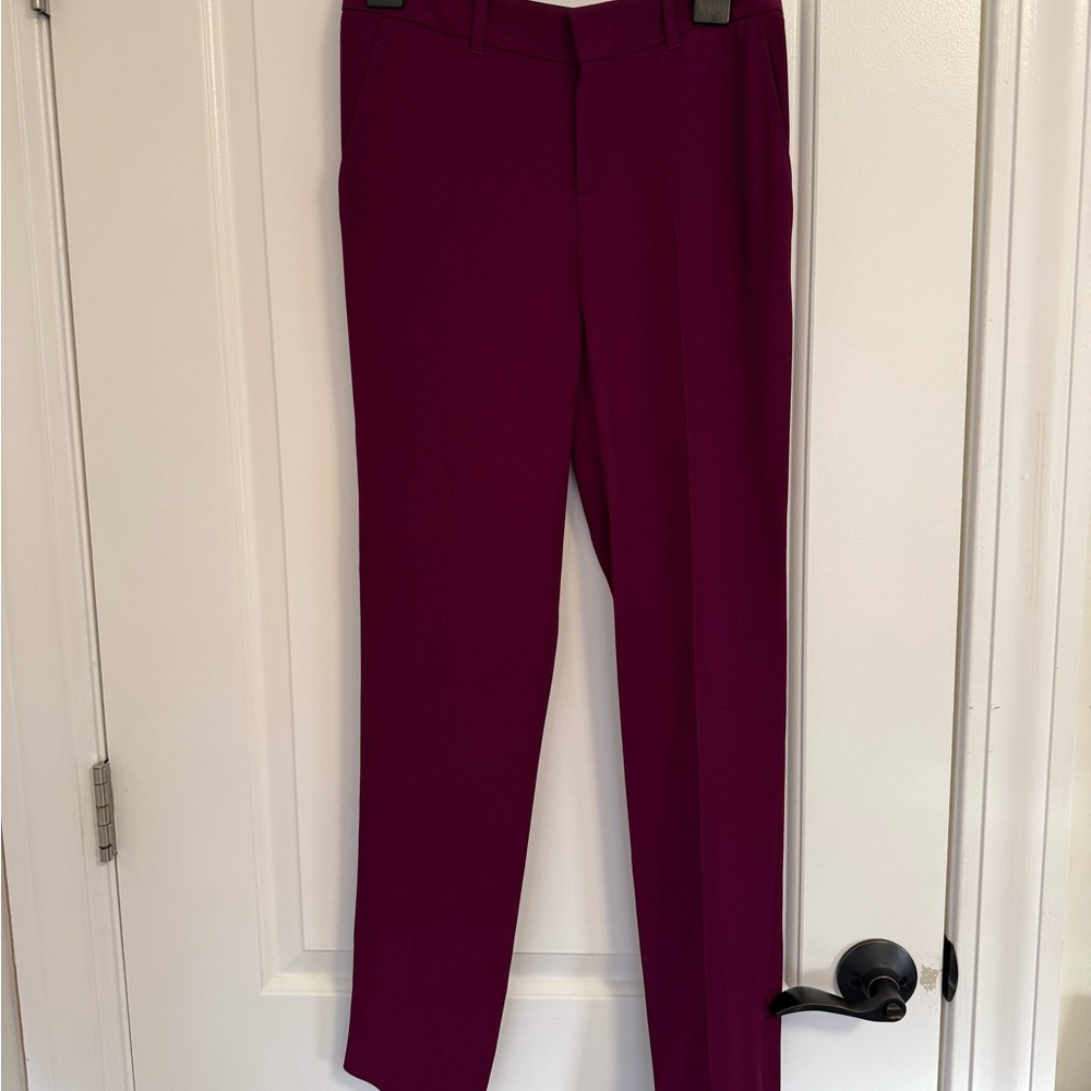 Gucci Purple Straight Leg Pants